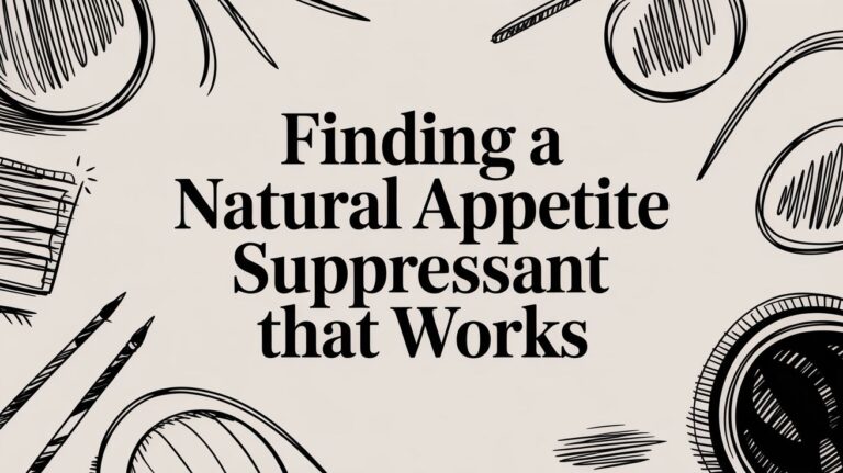 Finding a Natural Appetite Suppressant That Works